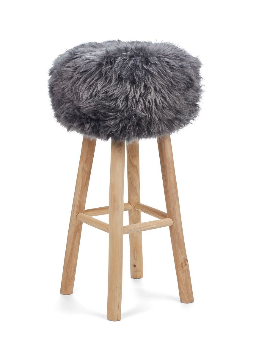 Cover for barstool/stool | Long-haired | New Zealand | D35 cm