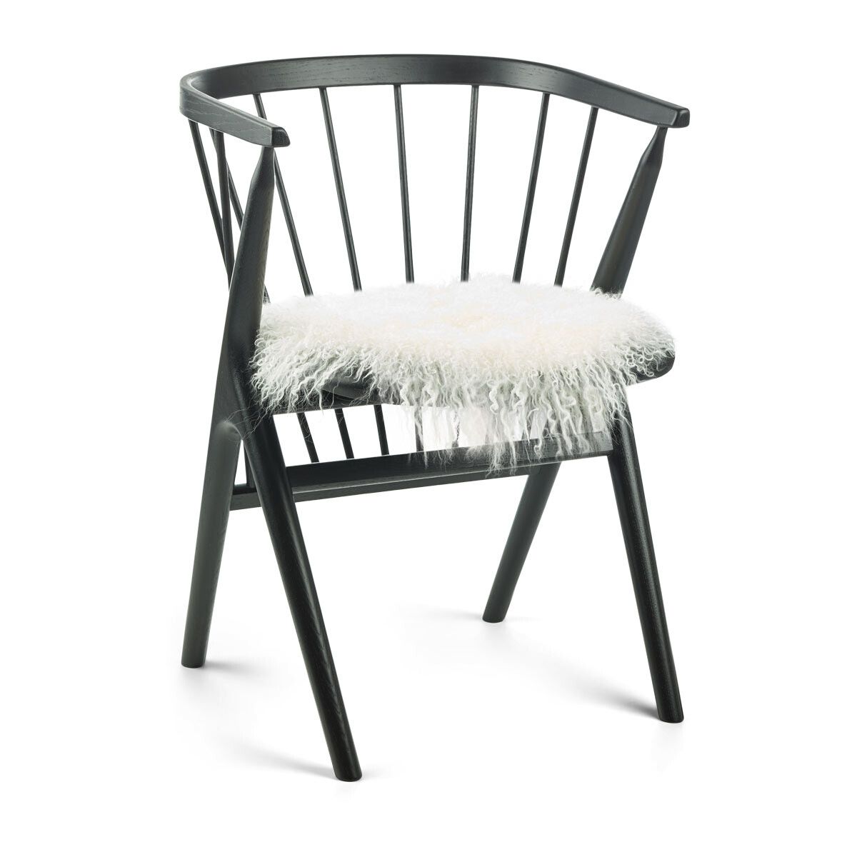 Seat cushion curled Ø38 cm