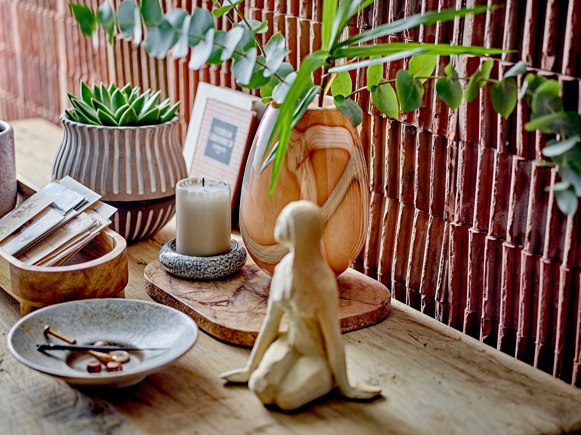 Bloomingville Ishtar Deko, Nature, Stoneware