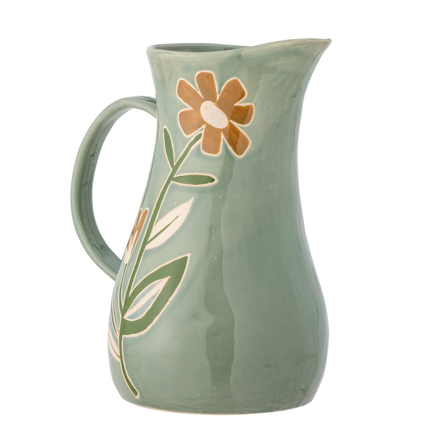 Creative Collection Tangier jugs, green, stoneware