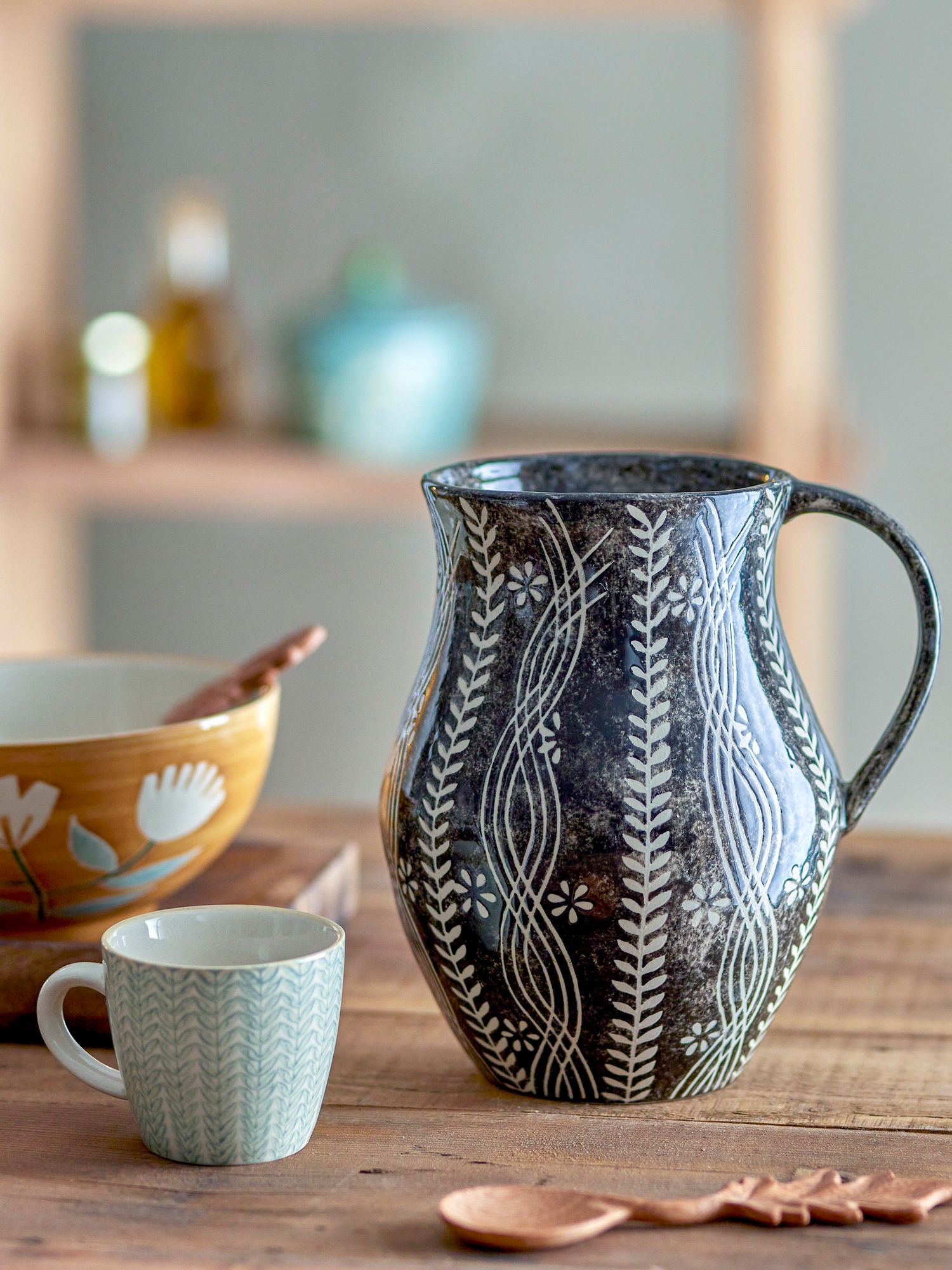 Creative Collection Aswan Kande, Black, Stoneware