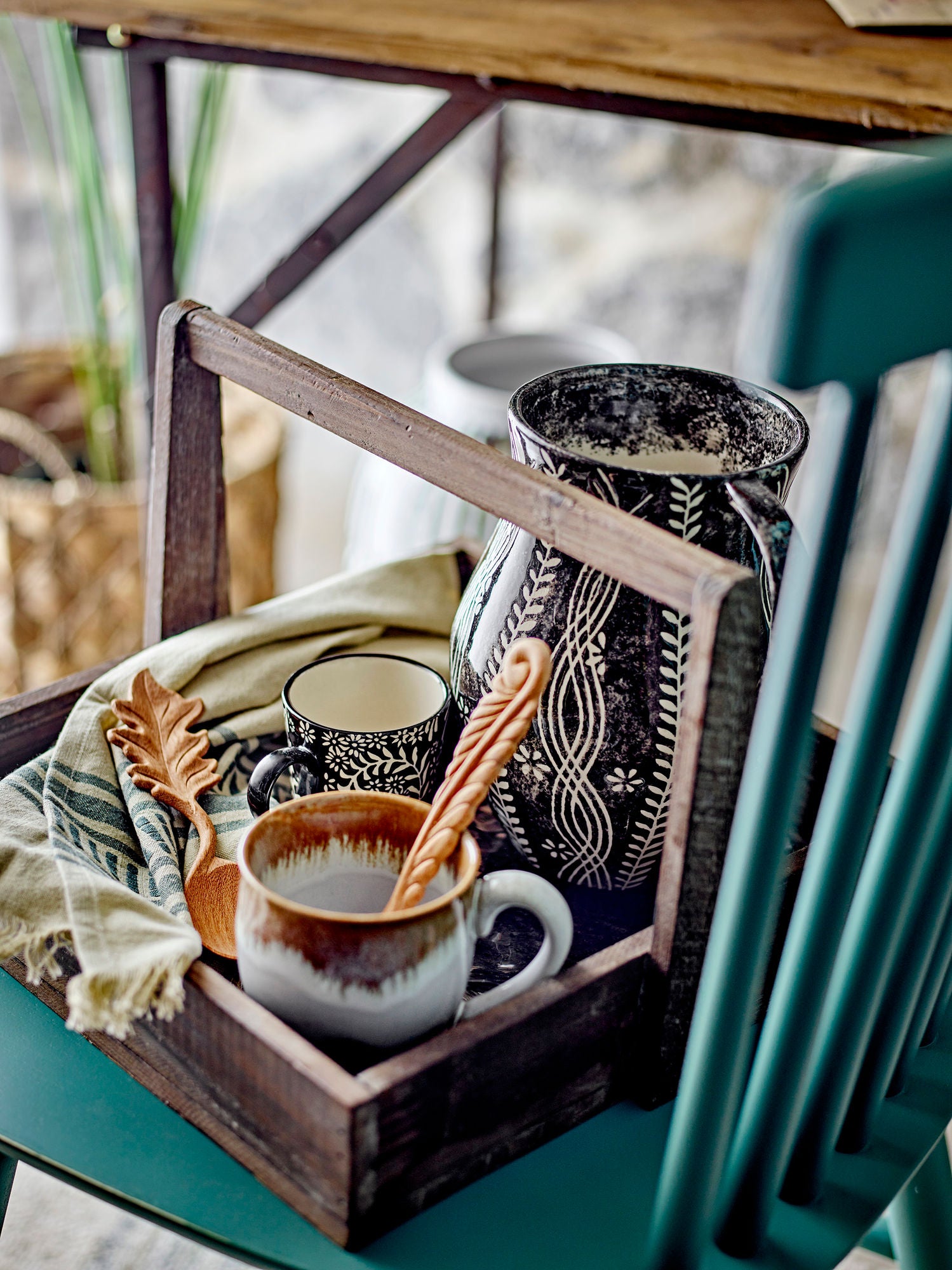 Creative Collection Aswan Kande, Black, Stoneware