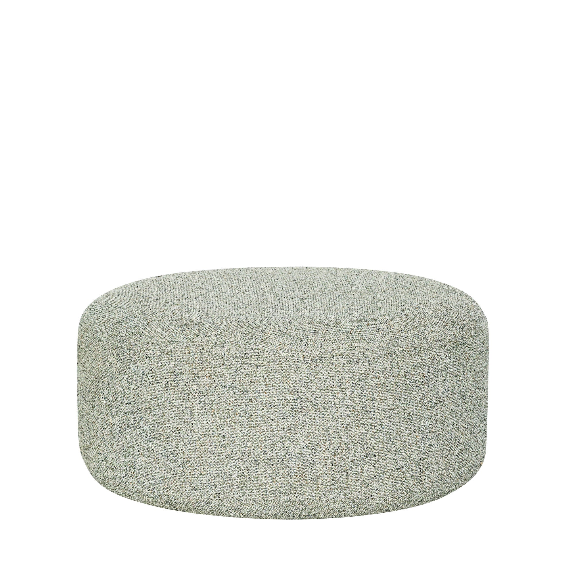 Marshmellow Pouf Large Light green - ø70xh35cm