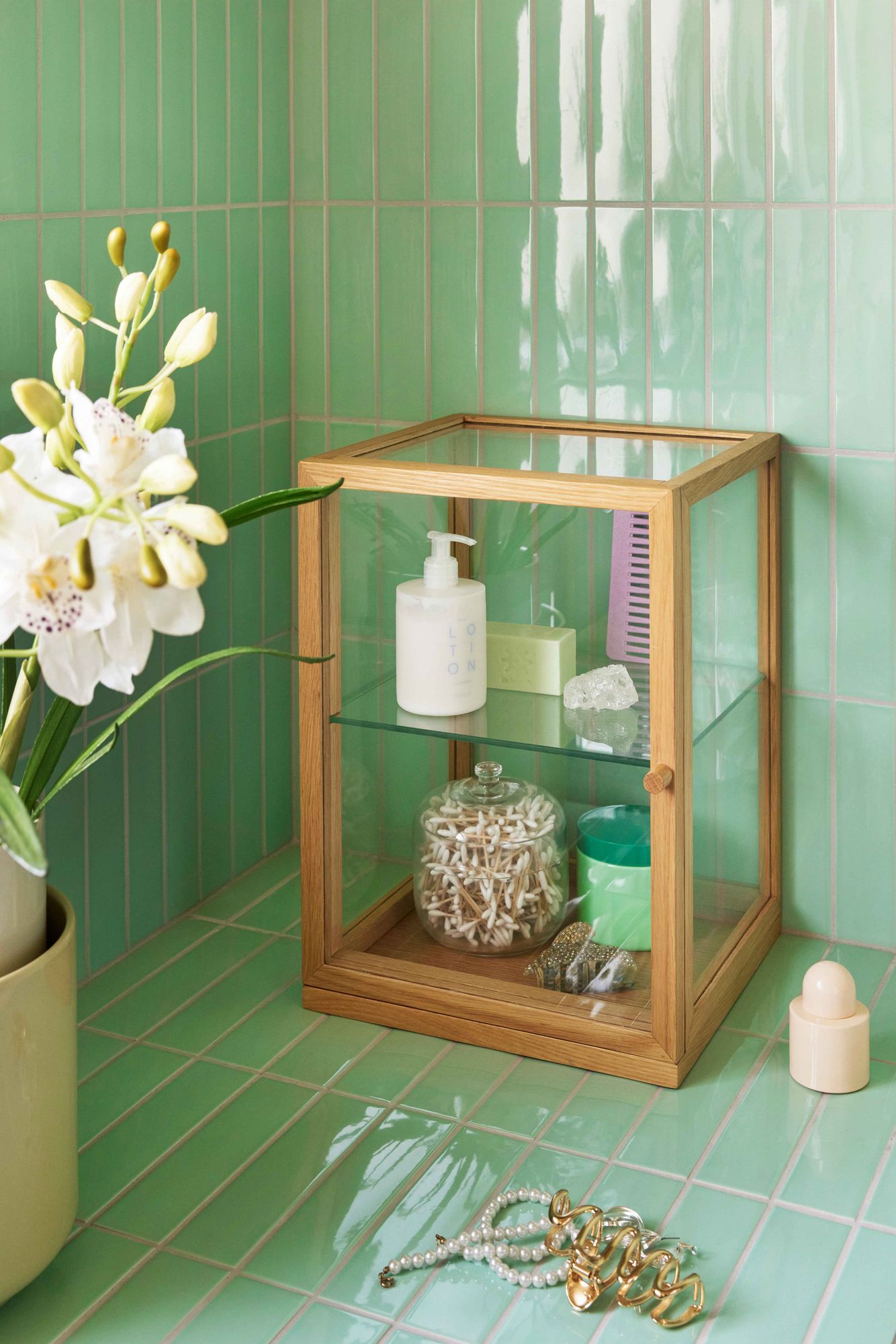 Hübsch Poetic Display Stand Small Natural