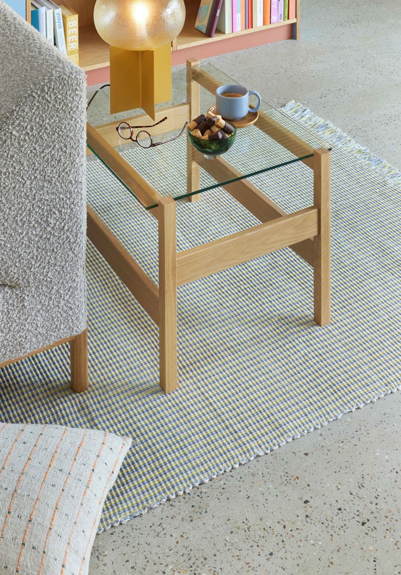 Hübsch Ledge Side Table Natural