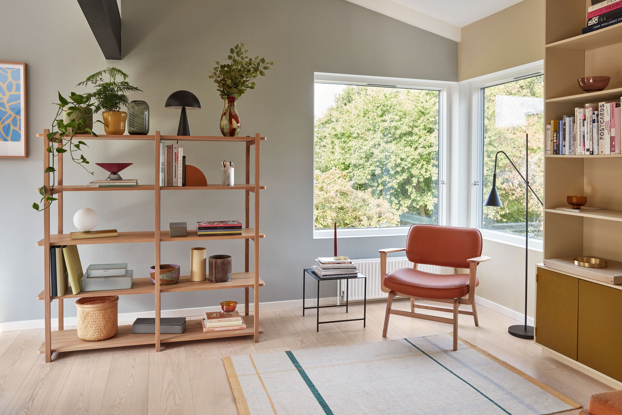 Mason Shelf Double Large Nature - 150x45xH150cm