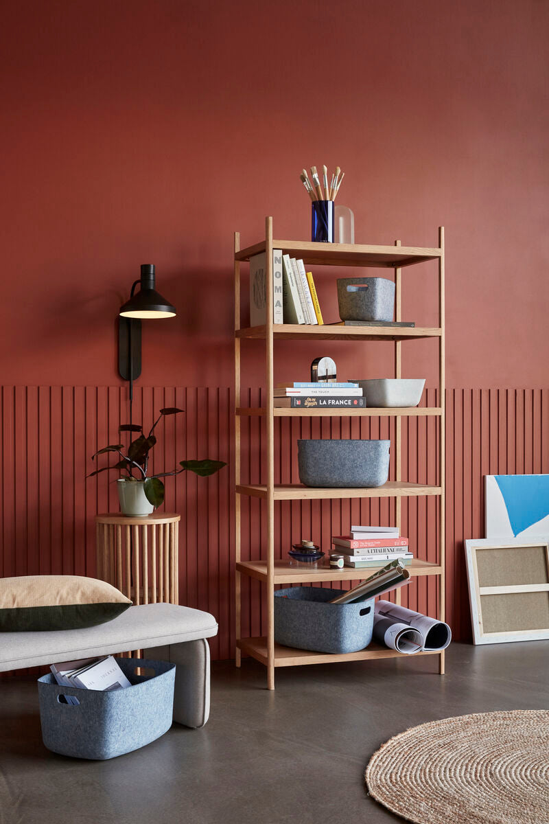 Library Shelf Large Nature - 80x45xH190cm