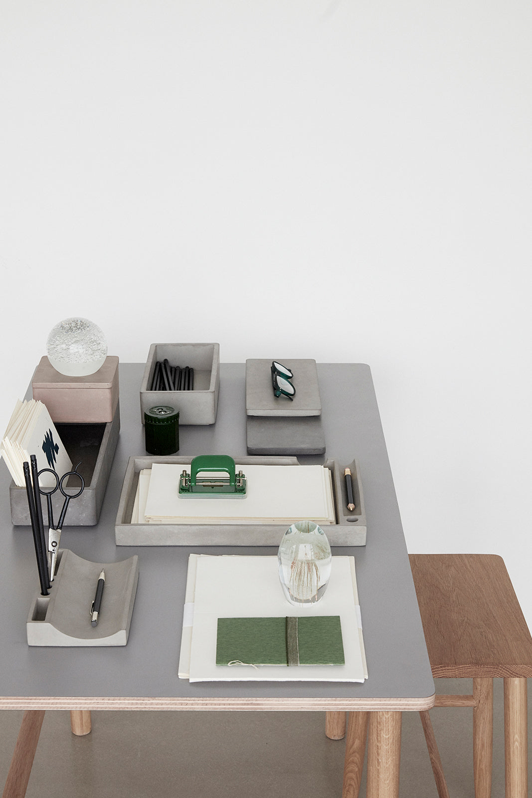 People stool nature - 35x25xh52cm