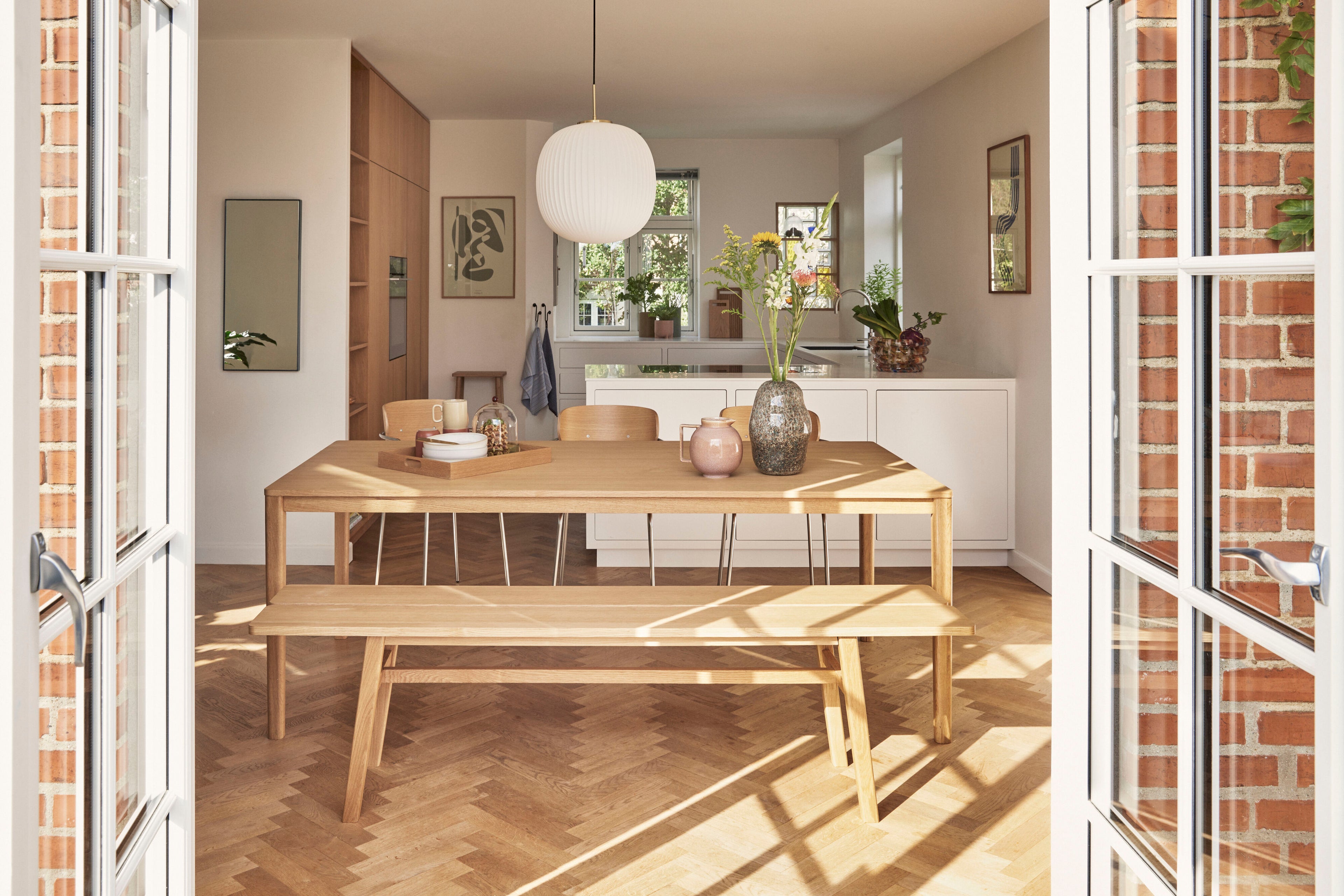 Acorn Dining Table Natural - 140x80xh74cm