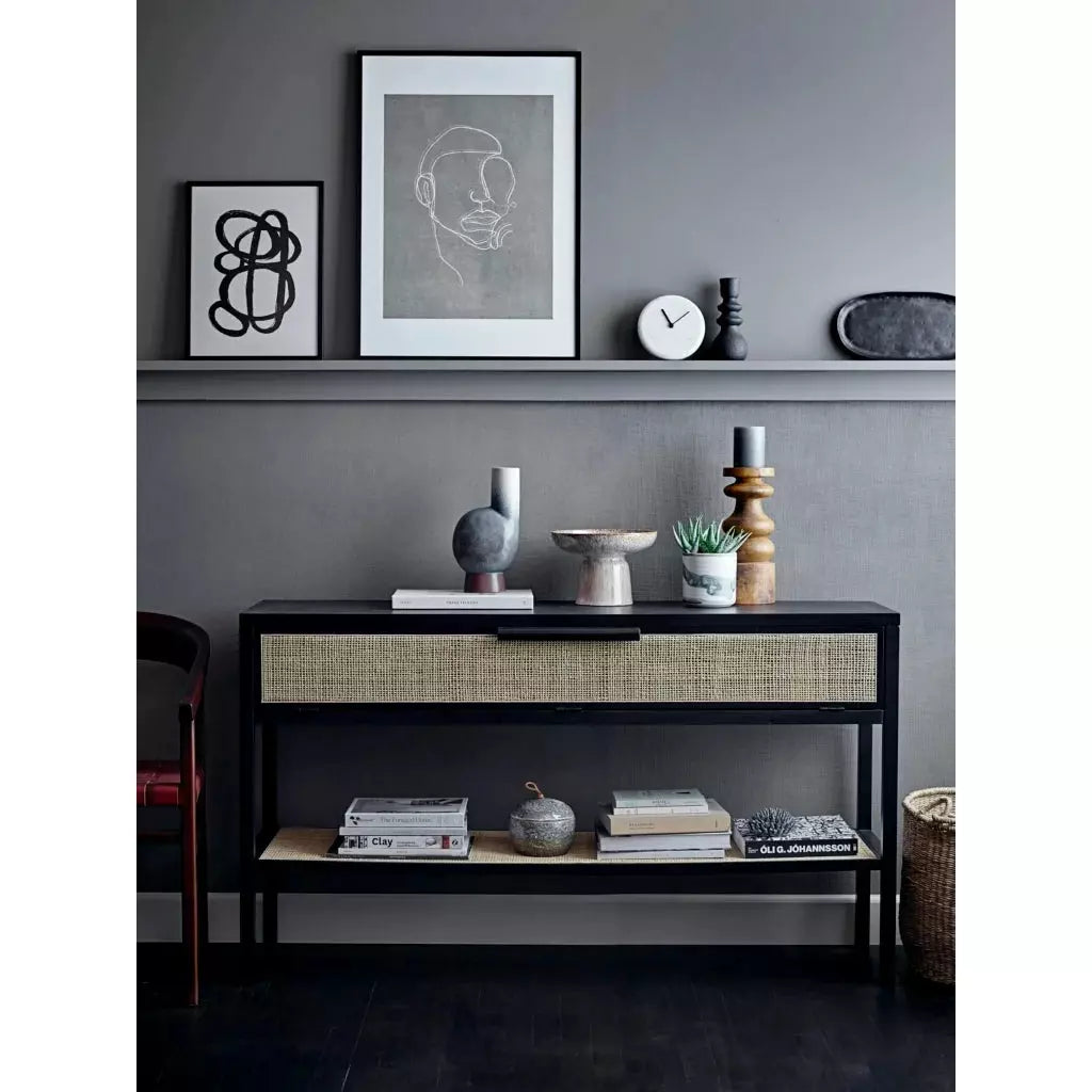 Bloomingville - Alona, console table, pine h: 80 cm. B: 38 cm. L: 140 cm.