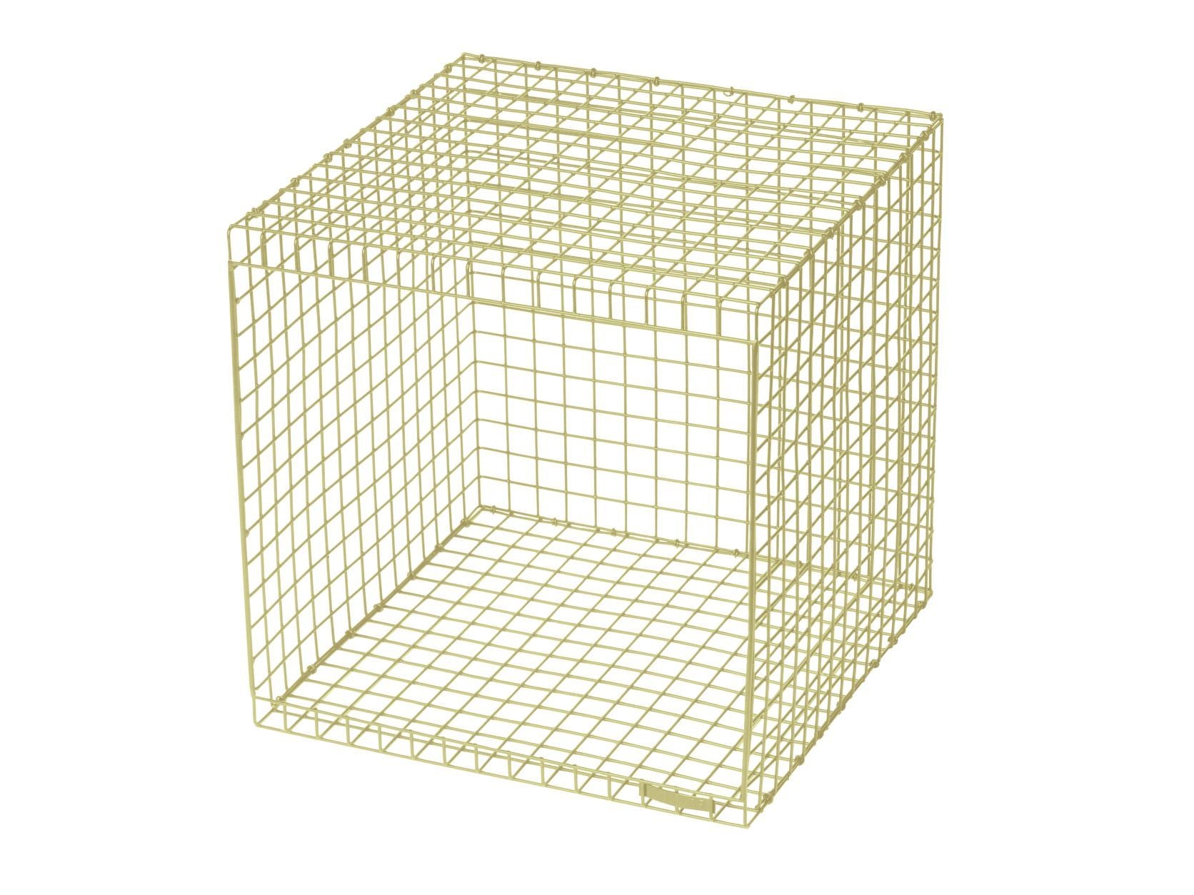 Kalager Design Wire Cubic, Green Beige
