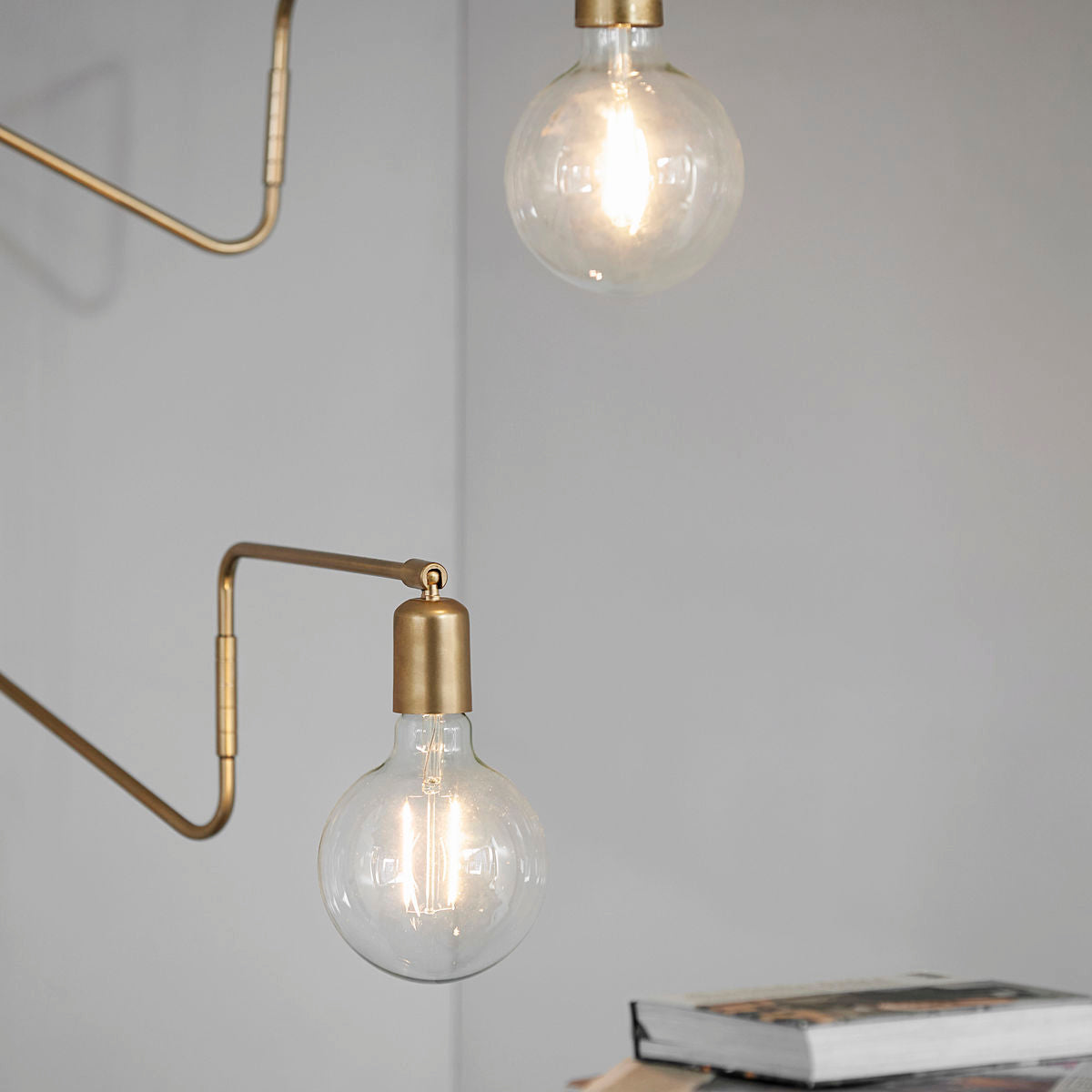 House Doctor - LED Pear, Clear Decoration, Ready - L: 17.5 cm, DIA: 12.5 cm