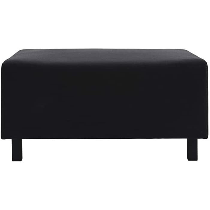 House Doctor, Pouf, Base, sort 85x60x44 cm - House Doctor - DesignGaragen.dk