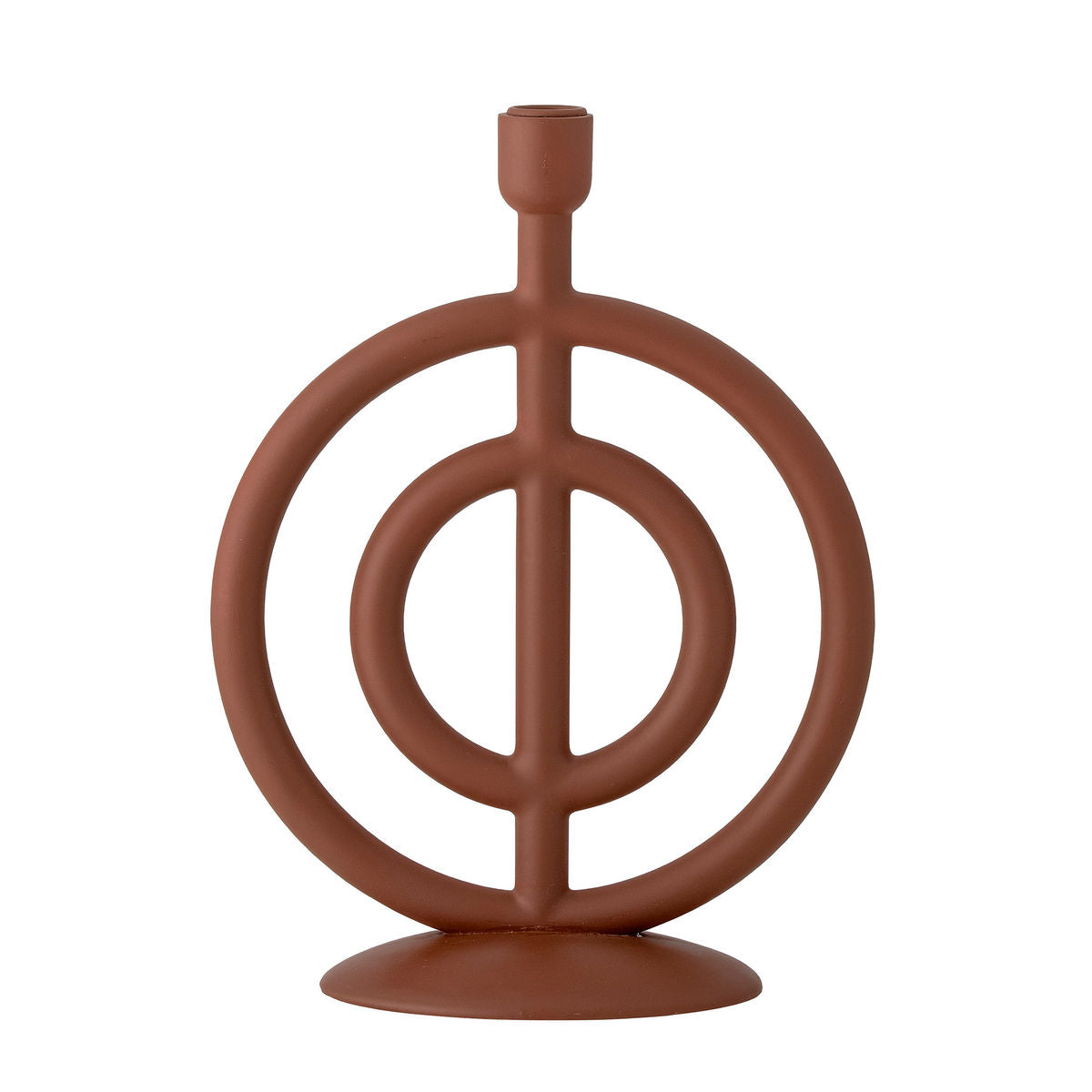 Bloomingville Flikka Lysestage, Brun, Polyresin - Bloomingville - DesignGaragen.dk