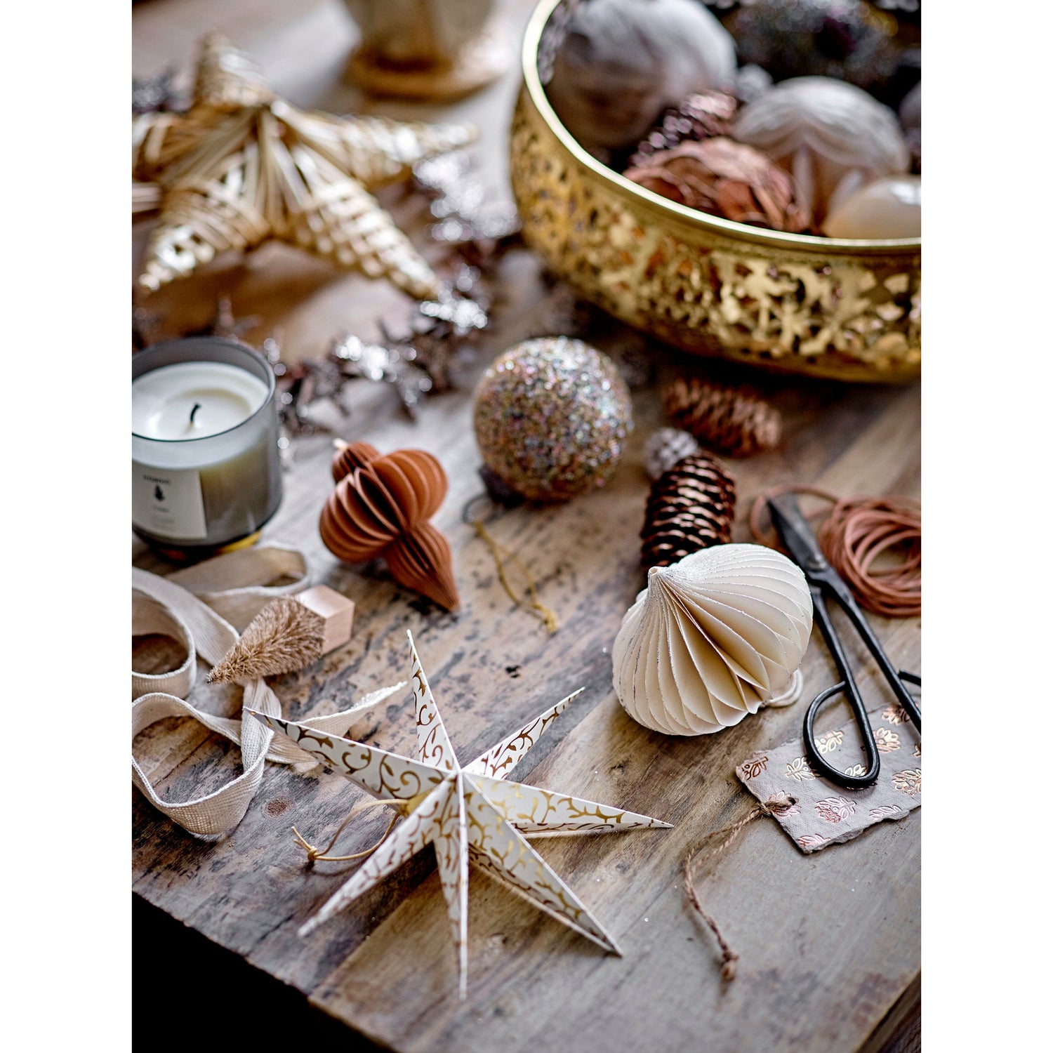 Bloomingville Aisha Skål, Guld, Metal - Bloomingville - DesignGaragen.dk