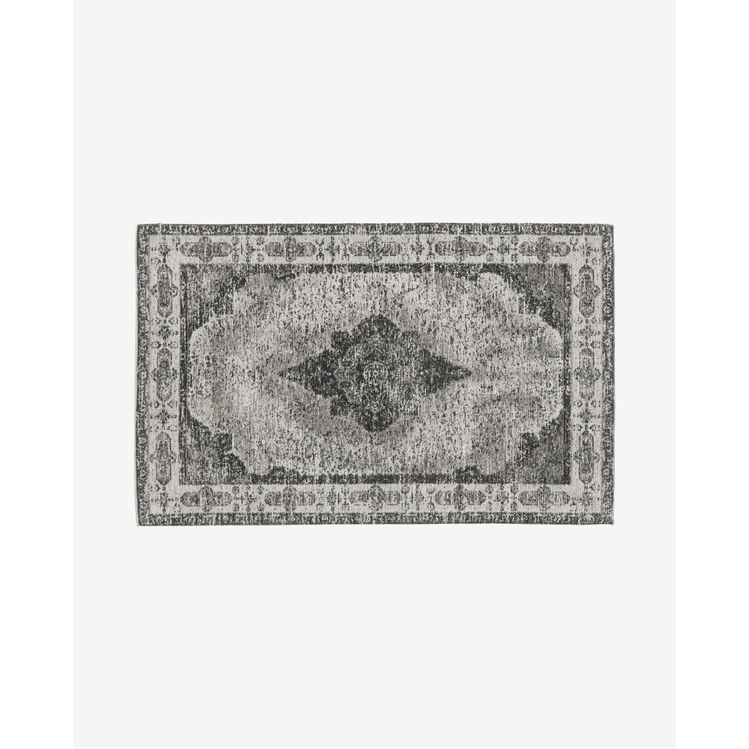 Nordal - VENUS vævet bomuldstæppe - 60x90 - grå - Nordal - DesignGaragen.dk