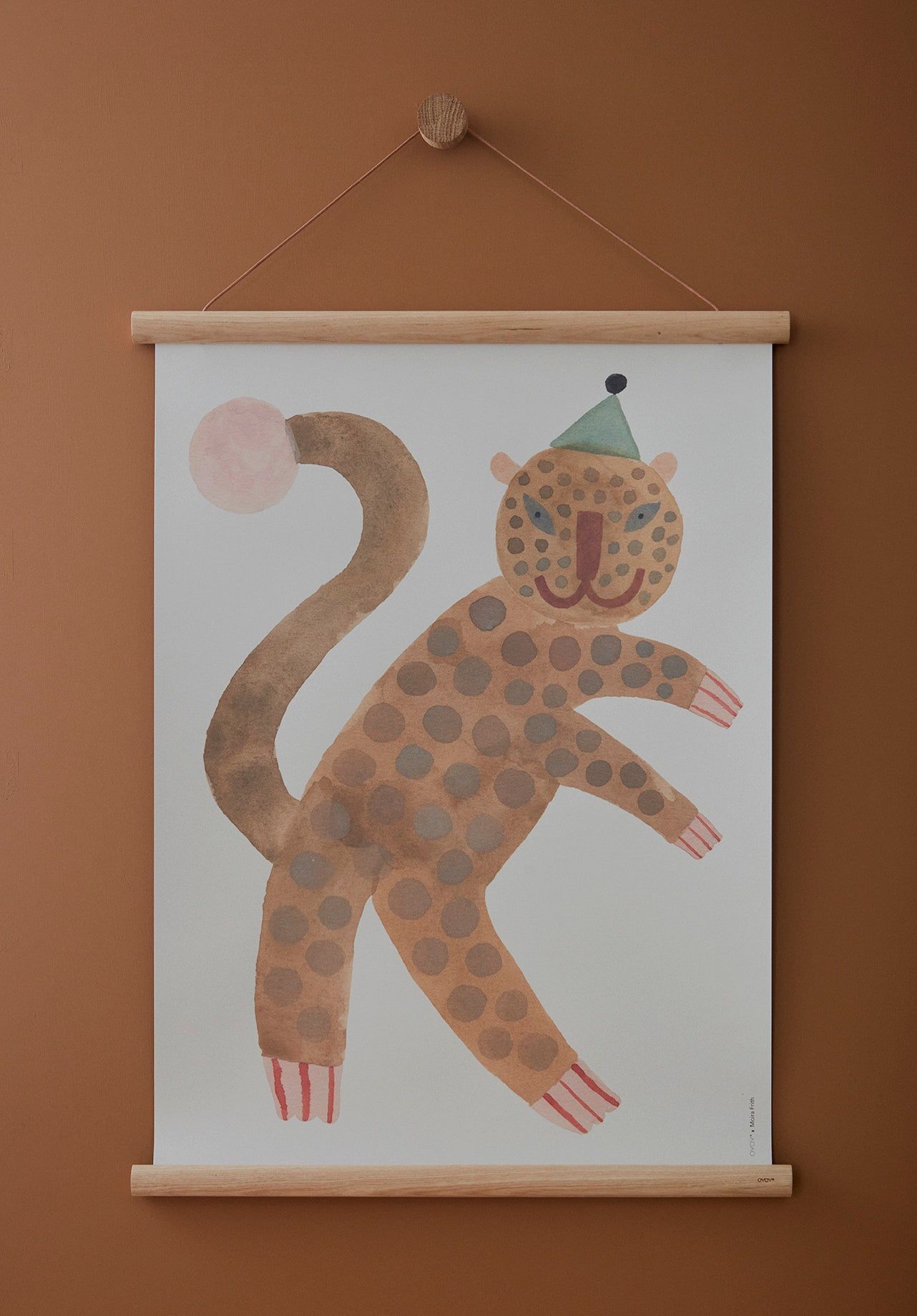 OYOY LIVING LEOPARD Elvis Poster