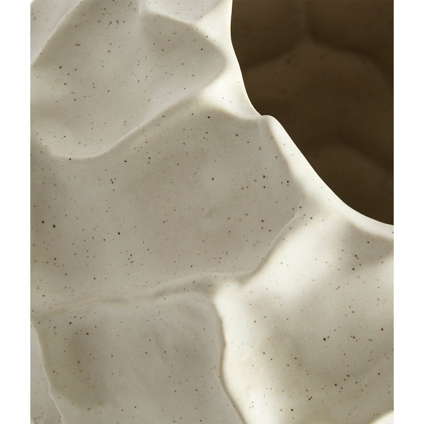 Vase Soil - Vanilje - Keramik - H: 21,5 Γ: 18 cm - Muubs - DesignGaragen.dk