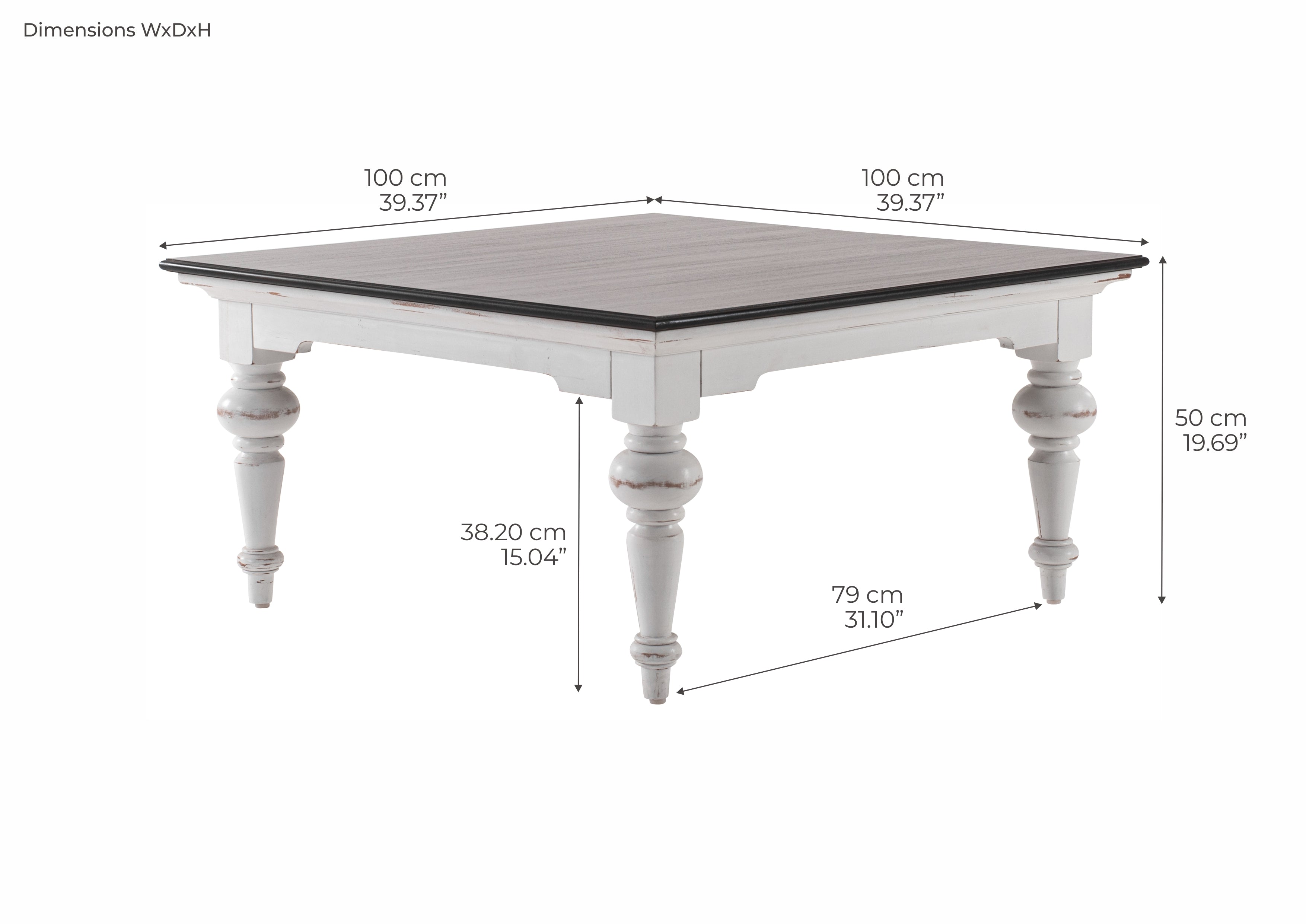 Provence accent coffee table