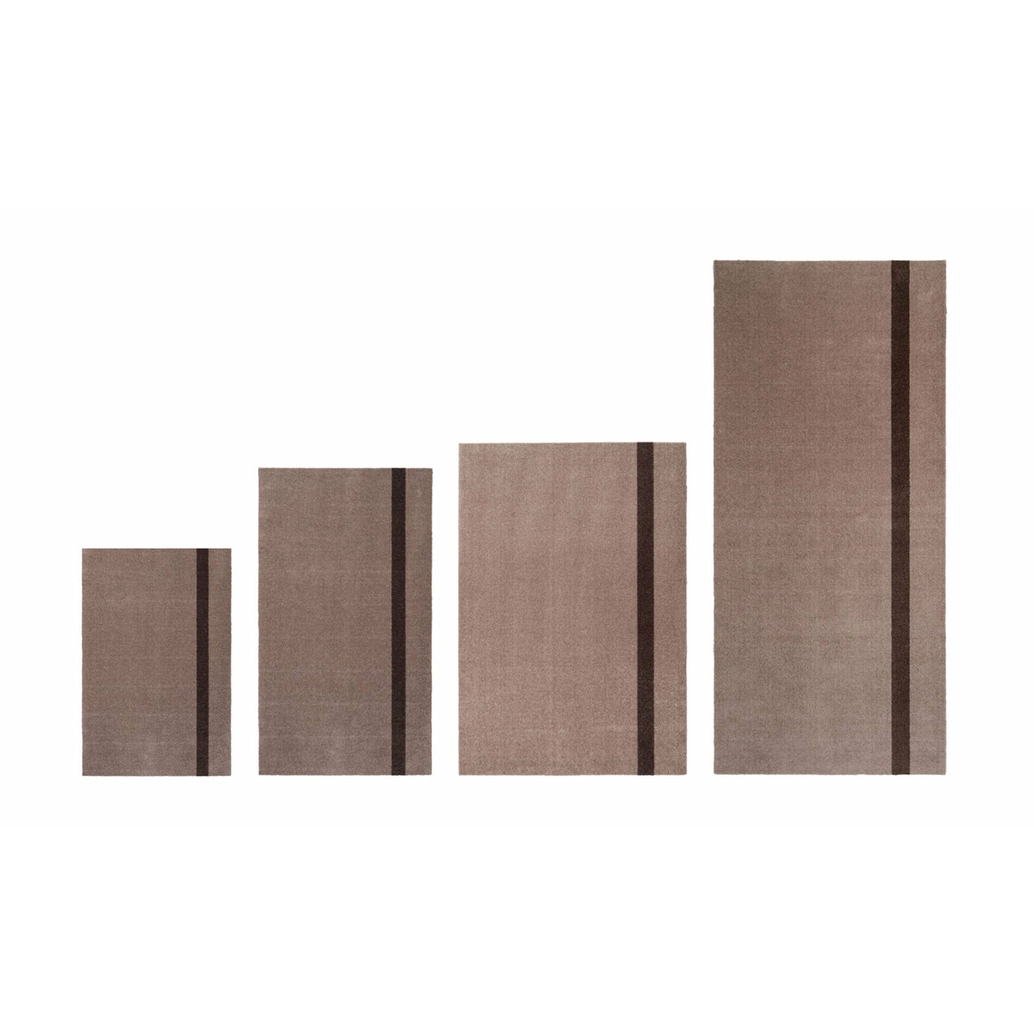 STRIPES VERTIKAL - SAND/BRUN - Tica Copenhagen - DesignGaragen.dk