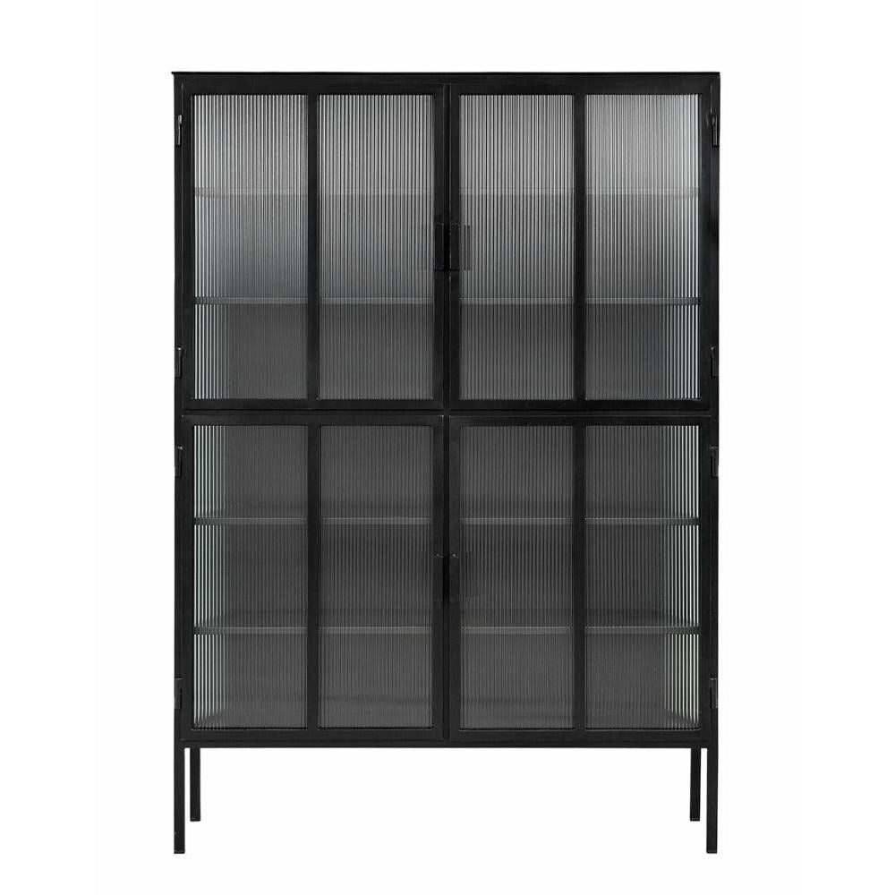 NORDAL GROOVY DISPLAYS IN Iron - 185x130 - Black