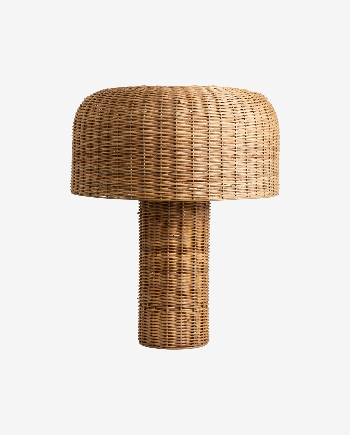 Atum table lamp in braided sugar cane - H50 cm - Nature