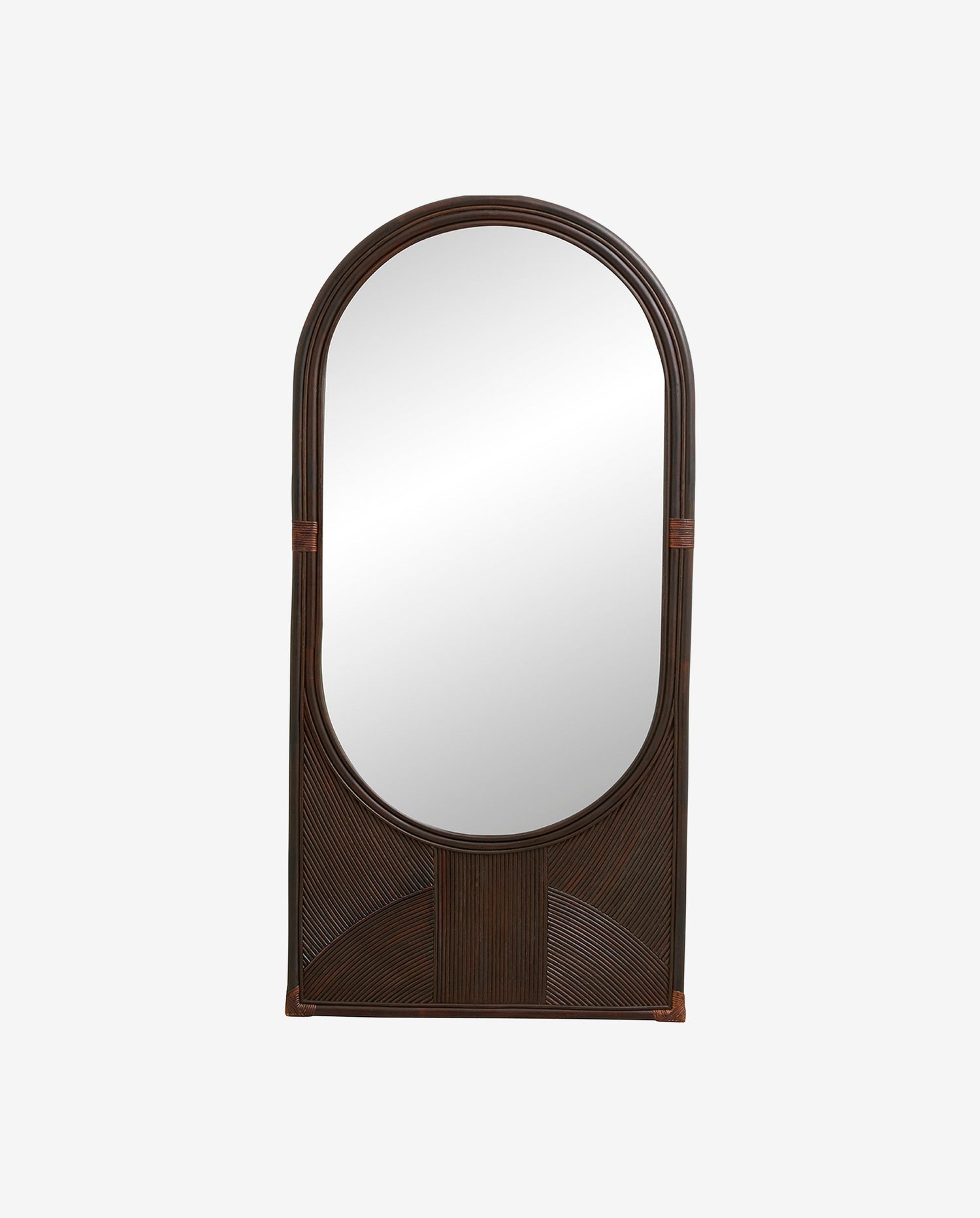 Nordal Tura Mirror, L, Brown