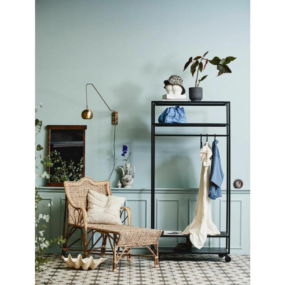 Nordal KICHI muslingeskal til dekoration - large - L52 cm - hvid/beige - Nordal - DesignGaragen.dk