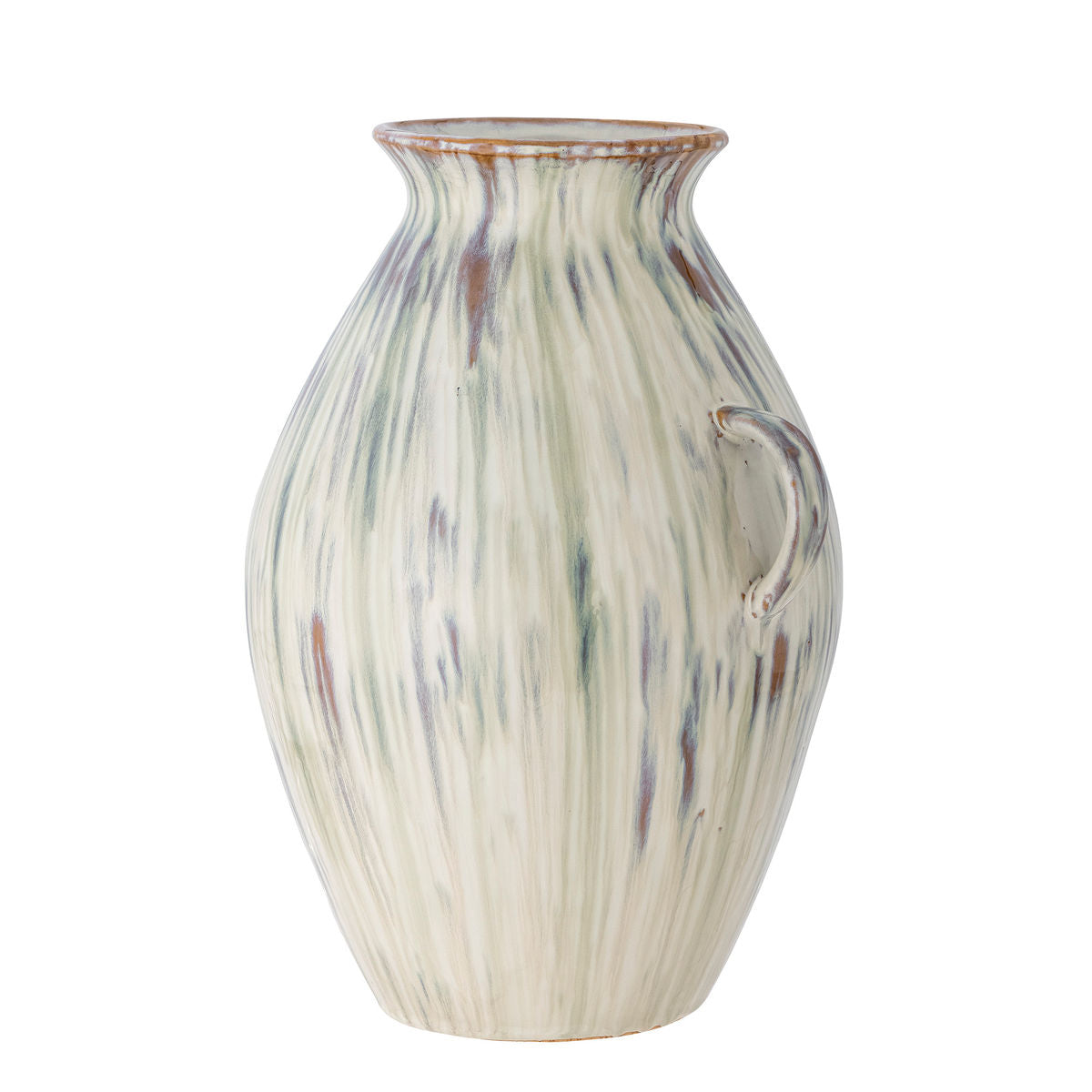 Bloomingville Sanella Vase, Grøn, Stentøj - Bloomingville - DesignGaragen.dk