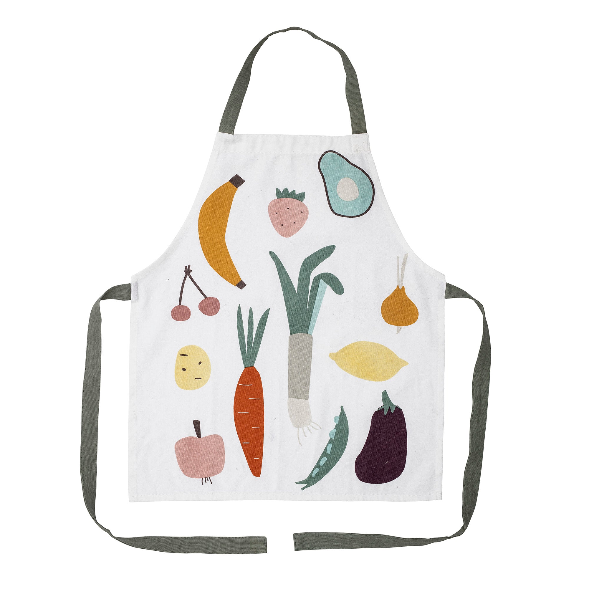 Jacek Forklæde, Grøn, Bomuld - H60xW50 cm - BLOOMINGVILLE MINI - DesignGaragen.dk