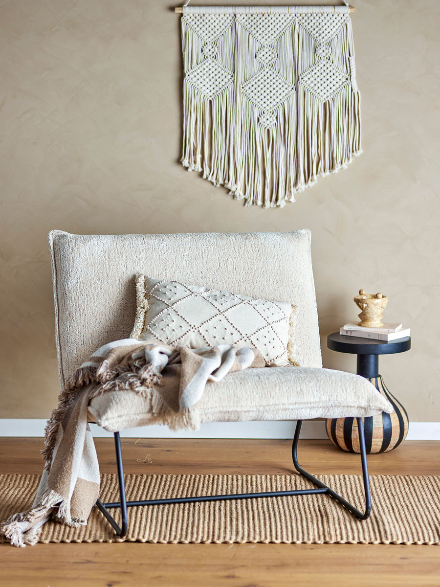 Bloomingville Cape Loungestol, Natur, Genanvendt Polyester - Bloomingville - DesignGaragen.dk