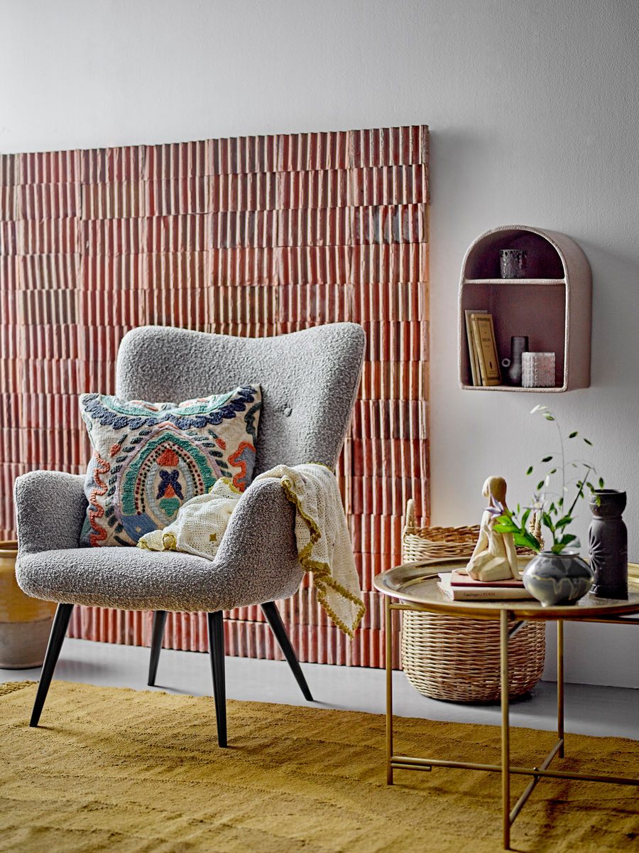 Bloomingville Perry Loungestol, Natur, Polyester - Bloomingville - DesignGaragen.dk