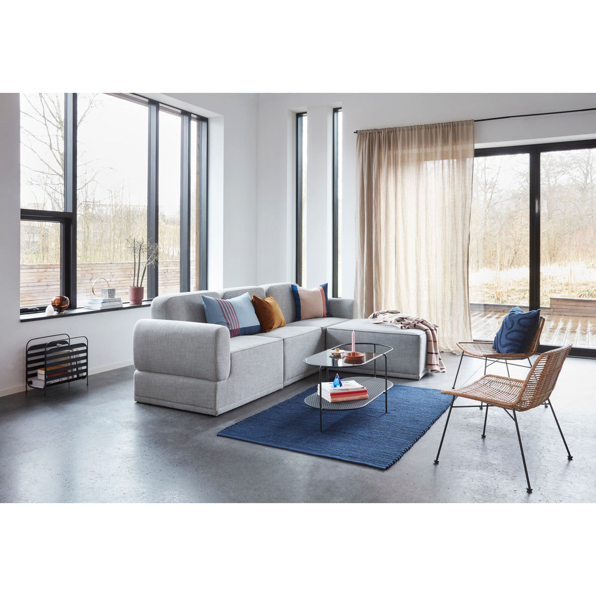Hübsch Modu Sofa Gray