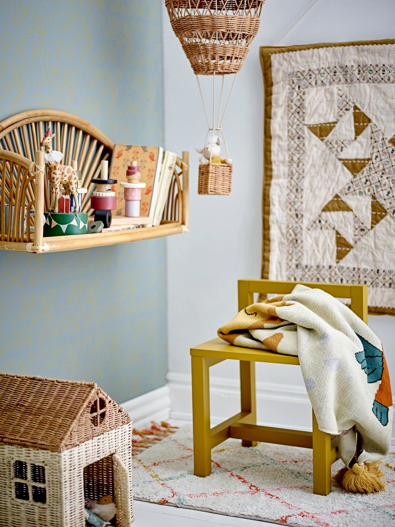 BLOOMINGVILLE MINI - Flor Lysestage, Brun, Polyresin - BLOOMINGVILLE MINI - DesignGaragen.dk