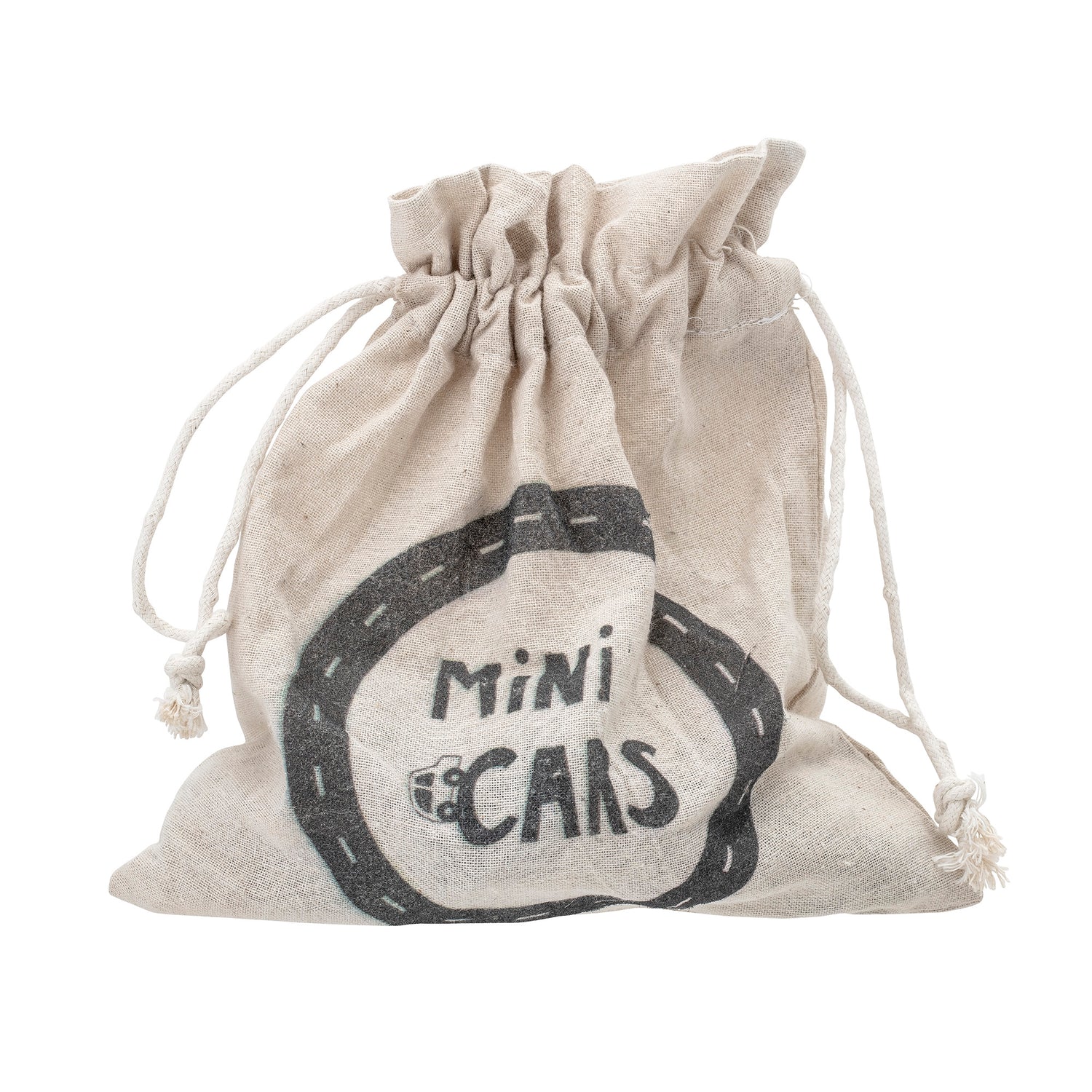 Avin Legetøjsbil, Grå, MDF - L6xH4xB4 cm, Set of 6 - BLOOMINGVILLE MINI - DesignGaragen.dk