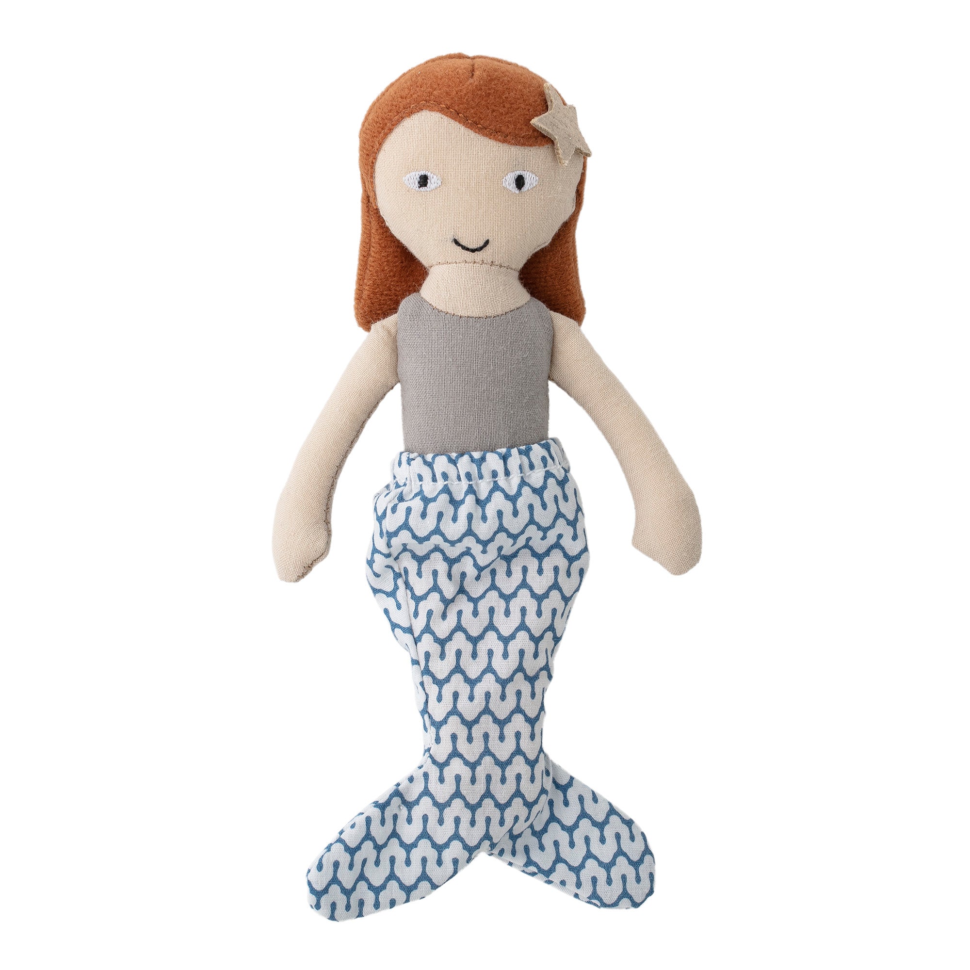 Kate & Jonah Doll, Blå, Bomuld - L10xH20xW3 cm, Set of 3 - BLOOMINGVILLE MINI - DesignGaragen.dk