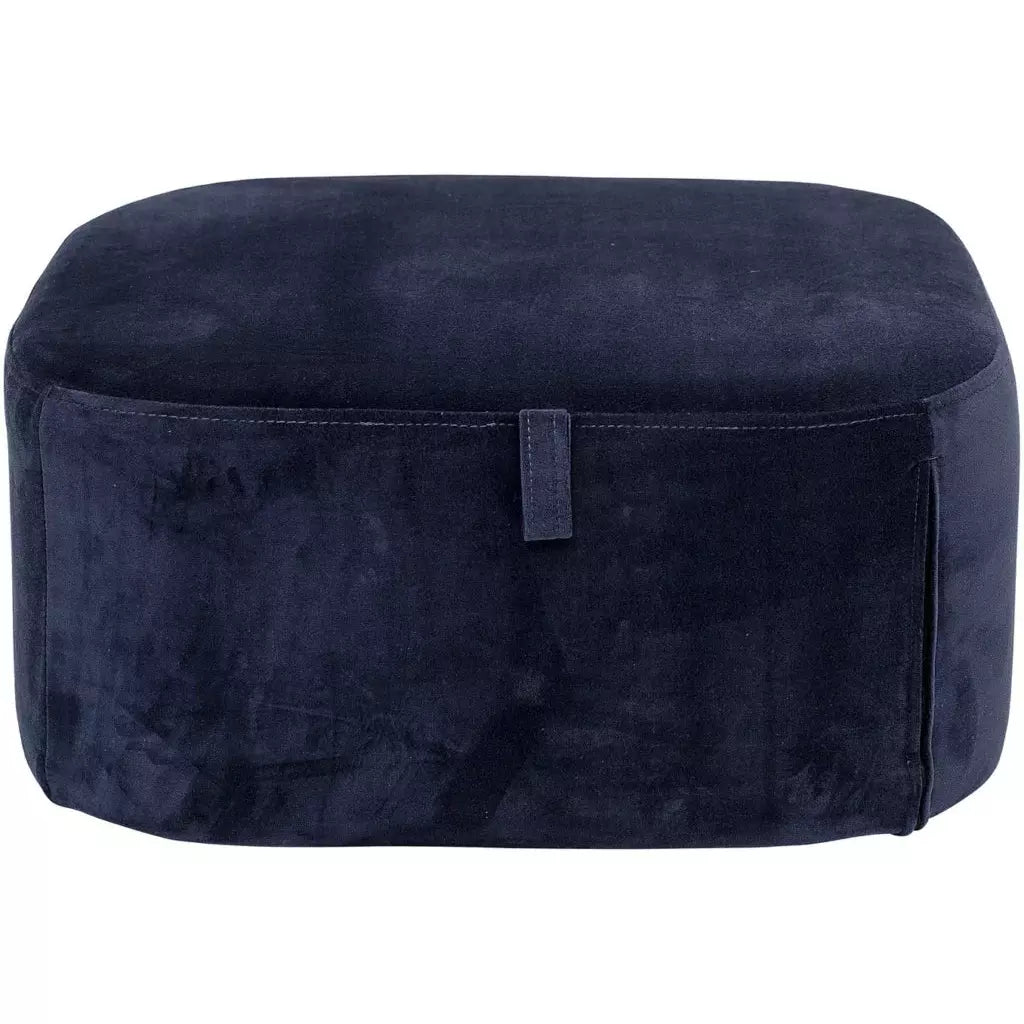 Bloomingville - Puf, Polyester, Børneværelset H: 25 cm. B: 55 cm. L: 55 cm. - BLOOMINGVILLE MINI - DesignGaragen.dk