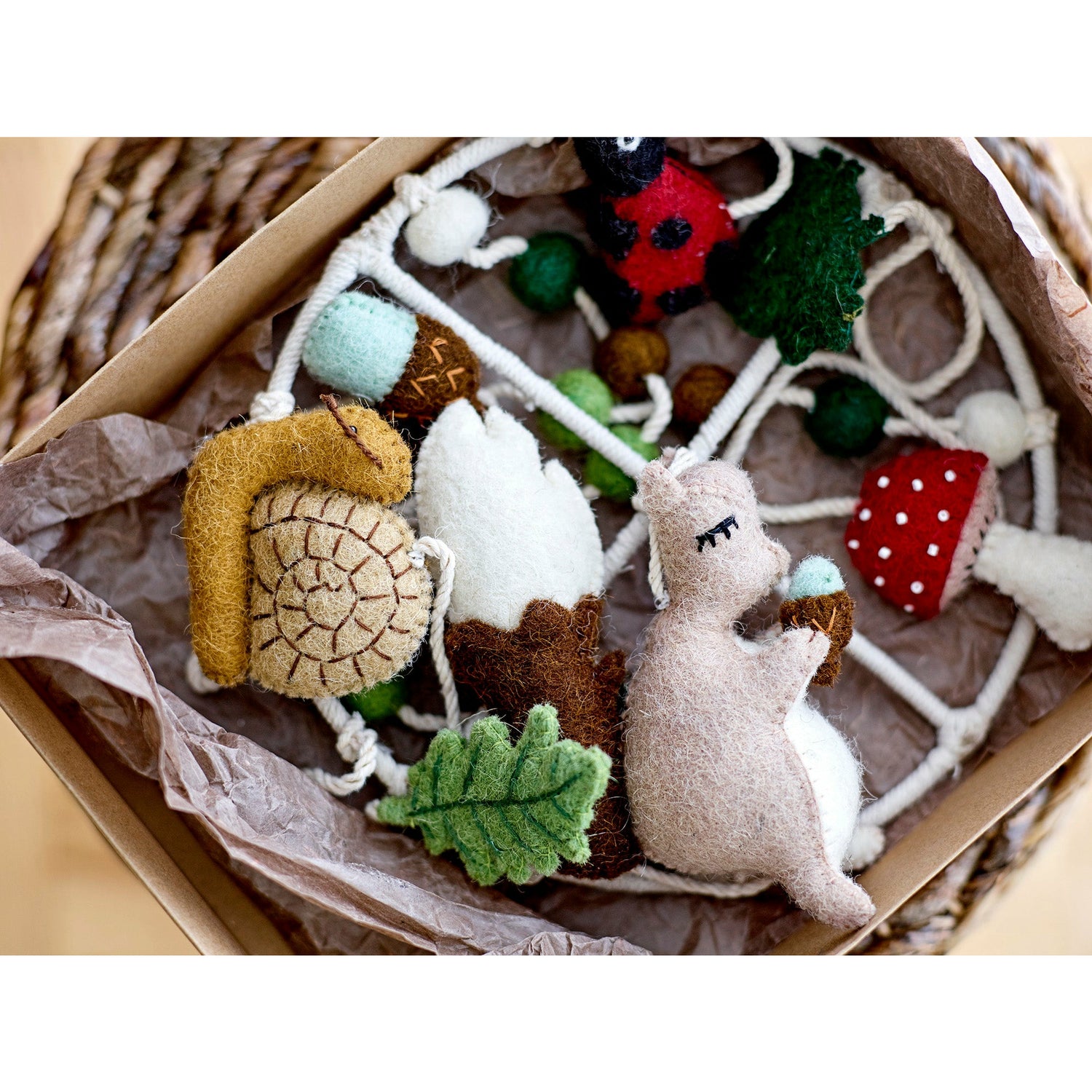 Idun Uro, Brun, Uld - D26xH44 cm - BLOOMINGVILLE MINI - DesignGaragen.dk