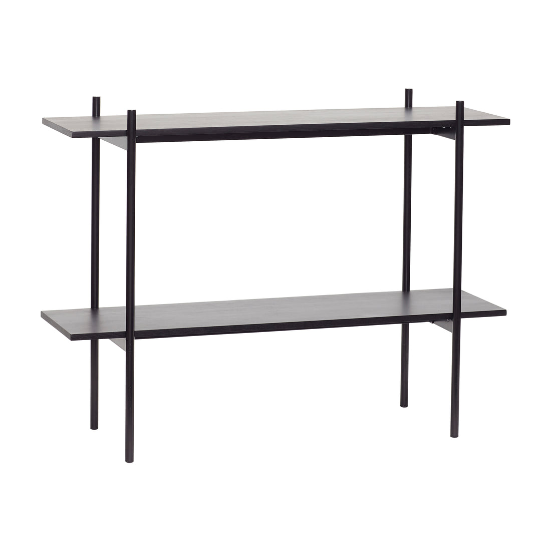 Norm Shelf Single Small Black - 120x40xH90cm