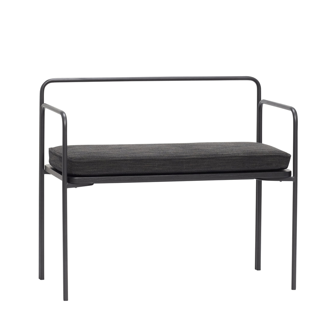 Carry bench black - 71x42xh81cm