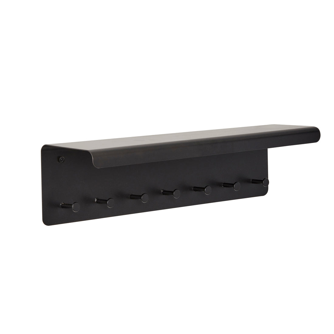 Bow shelf black - 40x10xh10cm