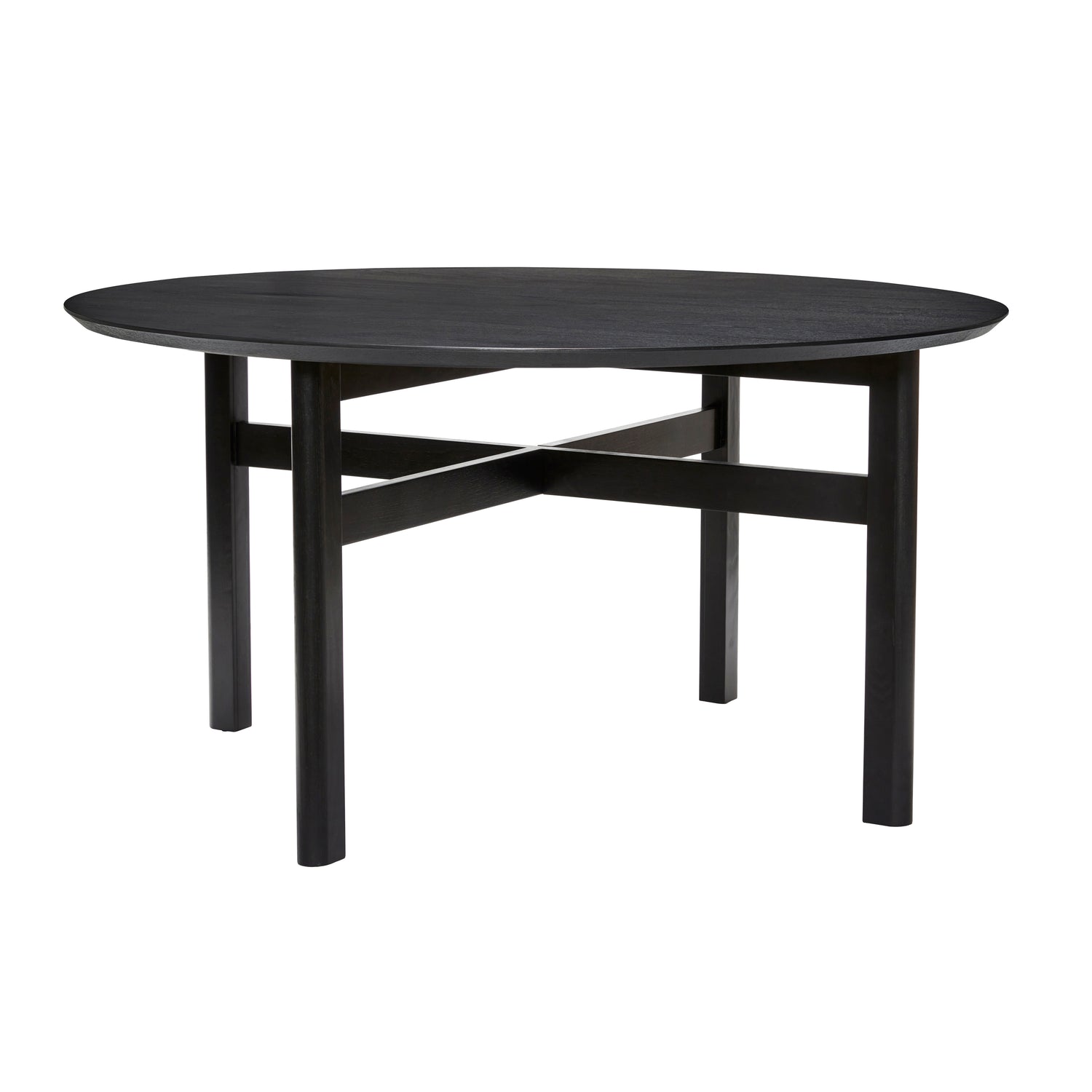 Fjord Dining Table Large Black - Ø140xH74cm