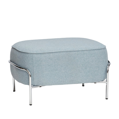 Kumo puf blue - 67x50xh37cm