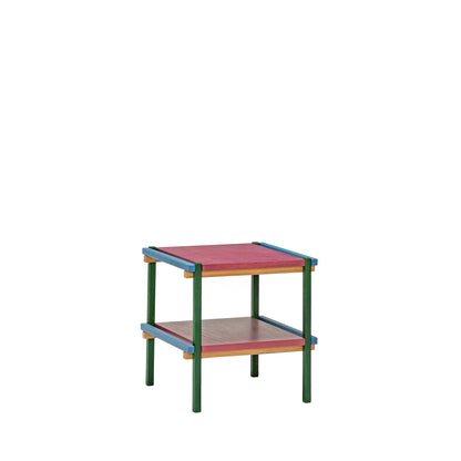 Crayon side table multicolored - 40x40xh40cm