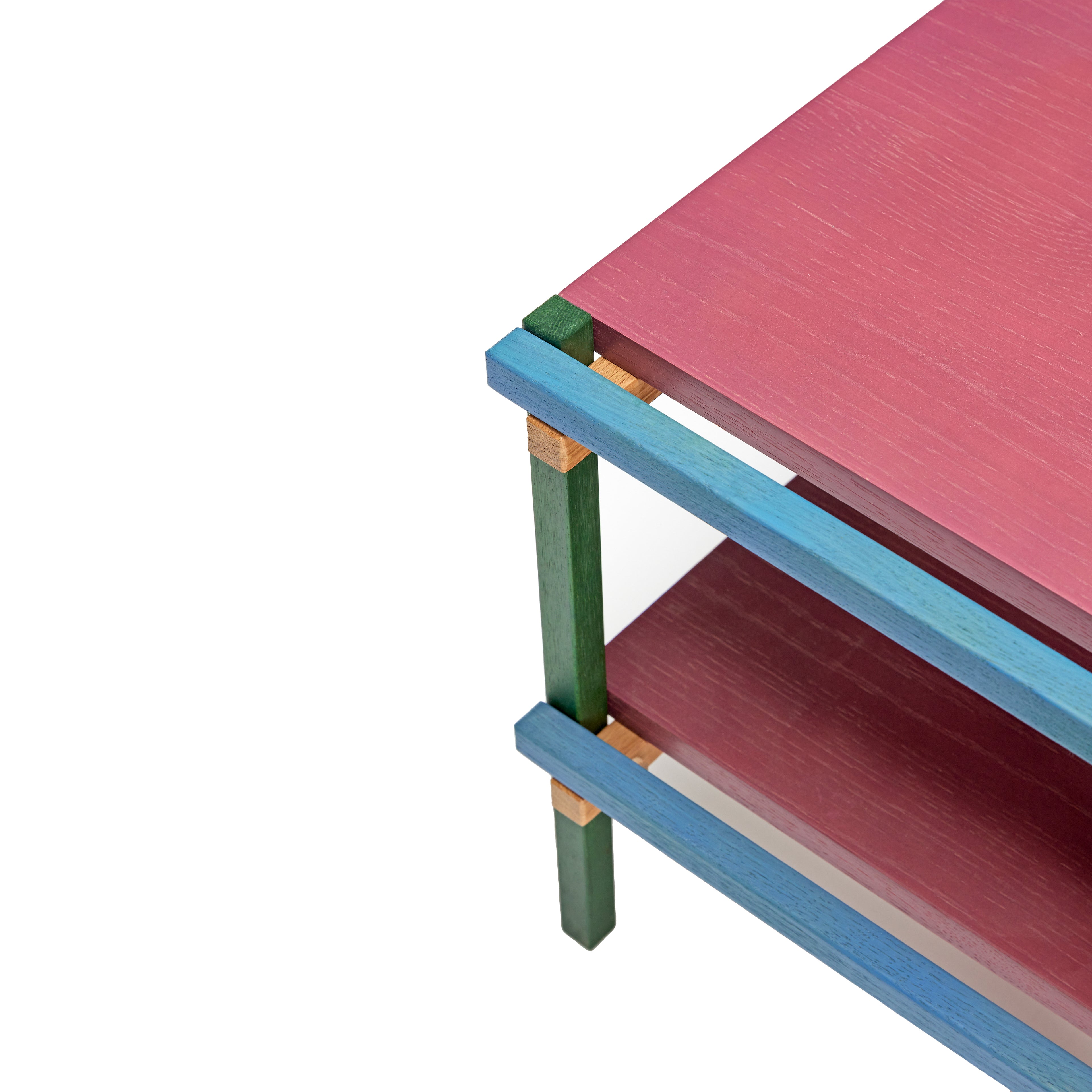 Crayon side table multicolored - 40x40xh40cm