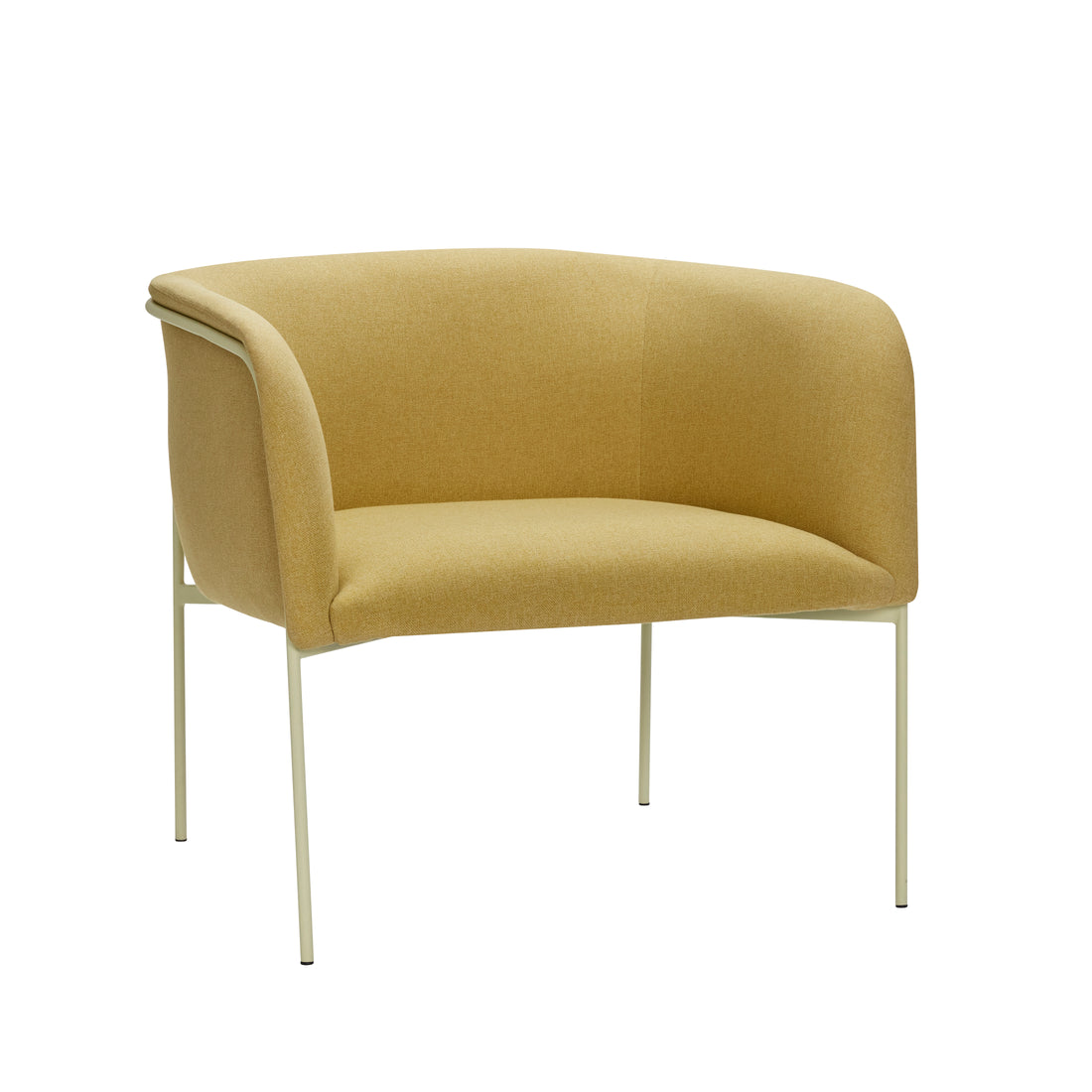 Eyrie Lounge chair yellow - 89x58xh78cm