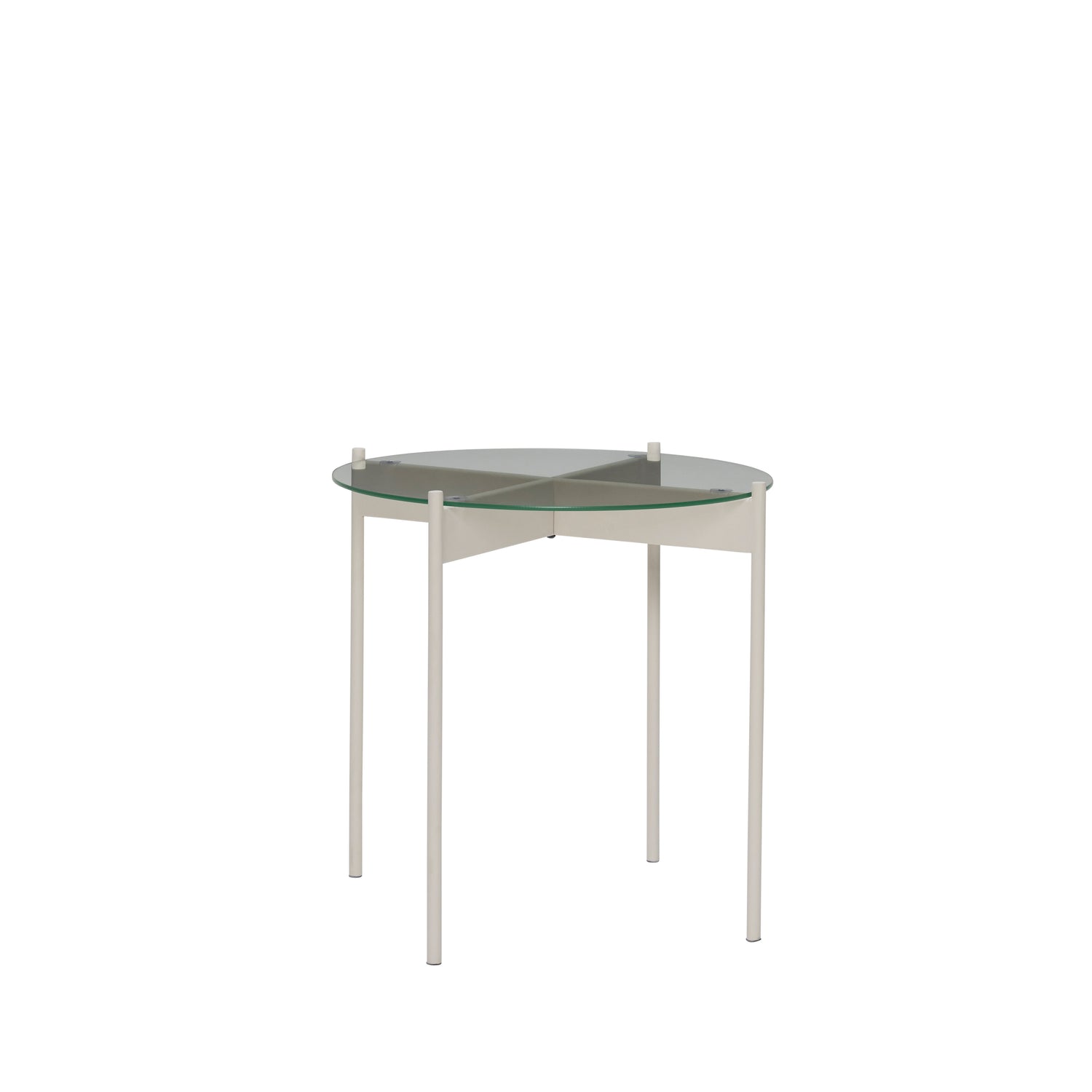 Beam side table sand - Ø45XH42CM