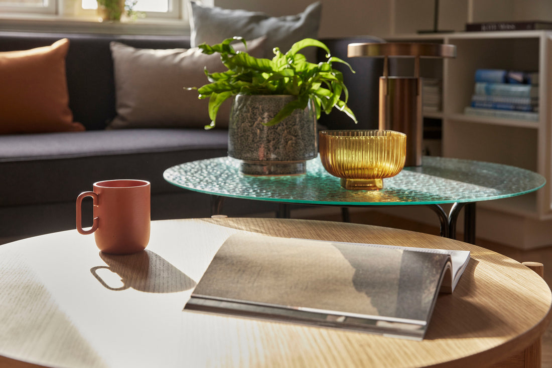 Orbit Coffee Table Black - ø80xh45cm