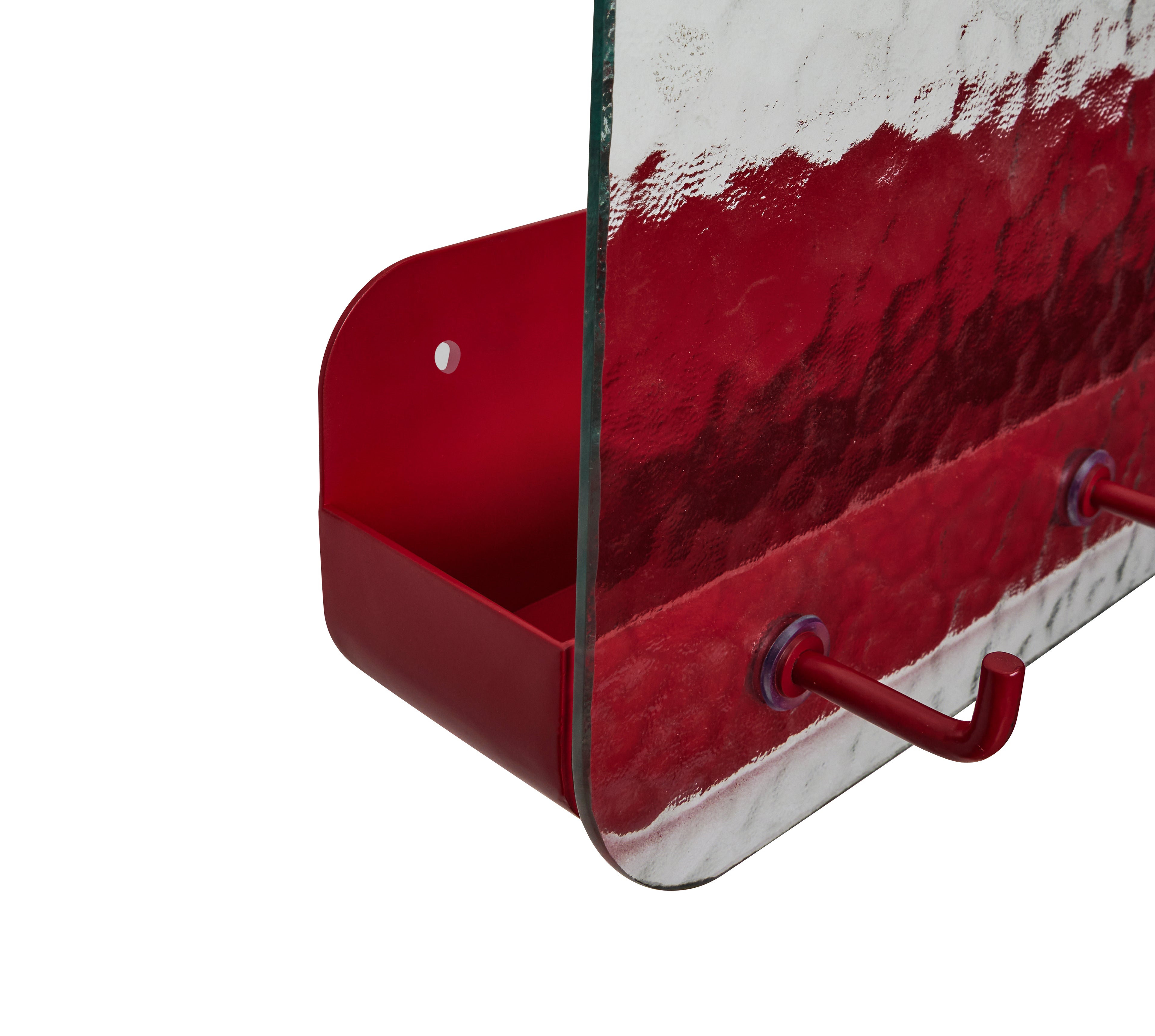Shack shelf red - 60x13xh30cm