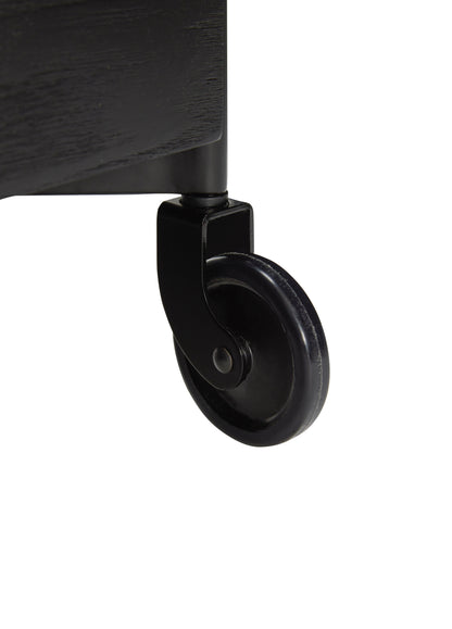 Fresh Rolling Table Black - 42x41xH68cm